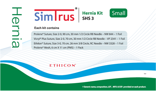 [JNJ_ETH_SHS3] Simtrus Hernia Kit SHS3 Small